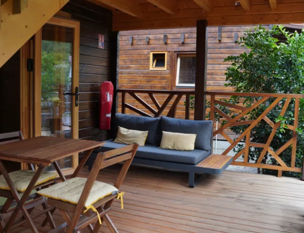 Terrasse Conviviale - Les 3 Chalets à Cilaos